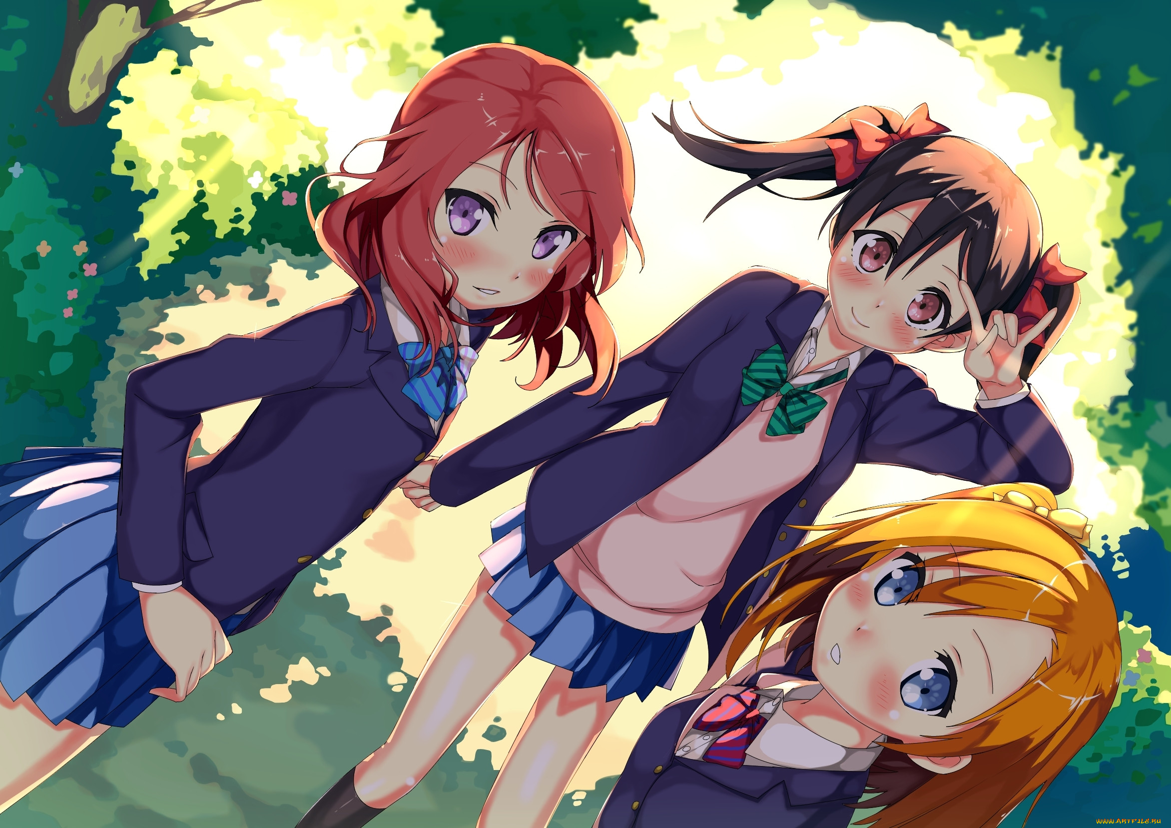 , love live,  school idol project, nishikino, maki, purplrpouni, kousaka, honoka, love, live, school, idol, project, , , kawai, yazawa, nico, 